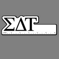 6" Ruler W/ Sigma Delta Tau